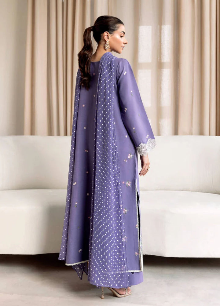 Magnolia Garden by Manara Embroidered Lawn Suits Unstitched 3 Piece MNA25MG Orchid - Summer Collection