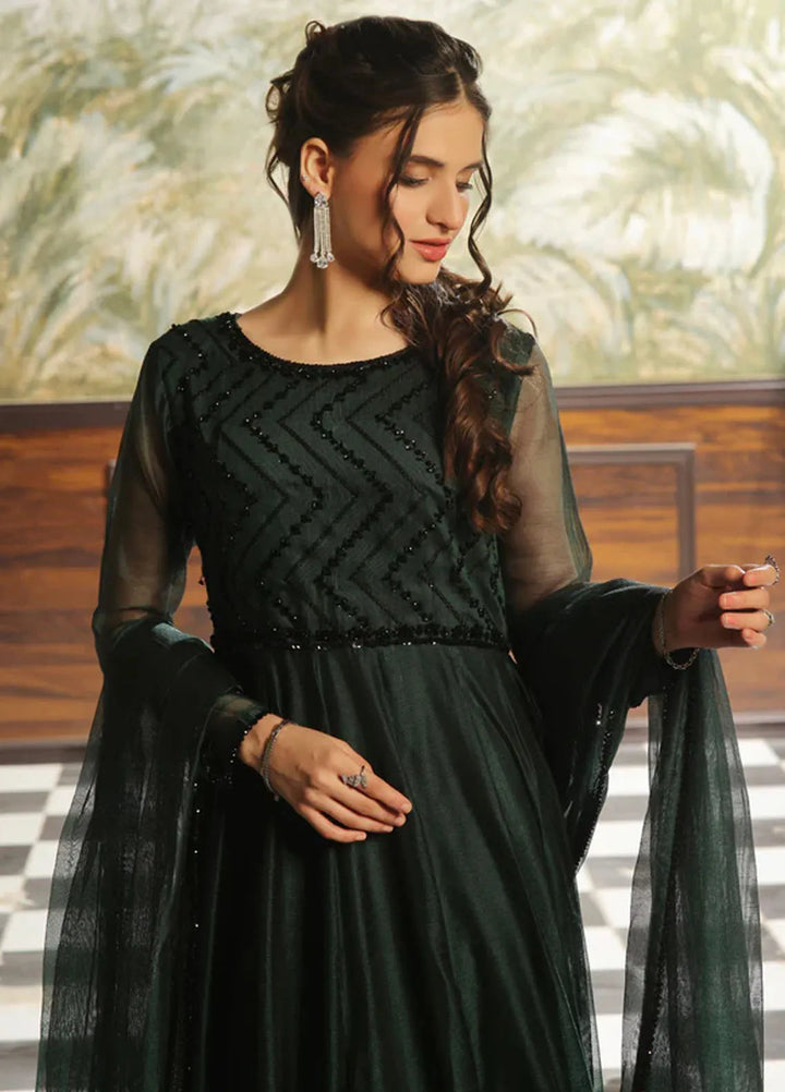 Mah e Noor by Rehan N Muzammil Pret Embroidered Khadi Net 2 Piece Suit Bellerose