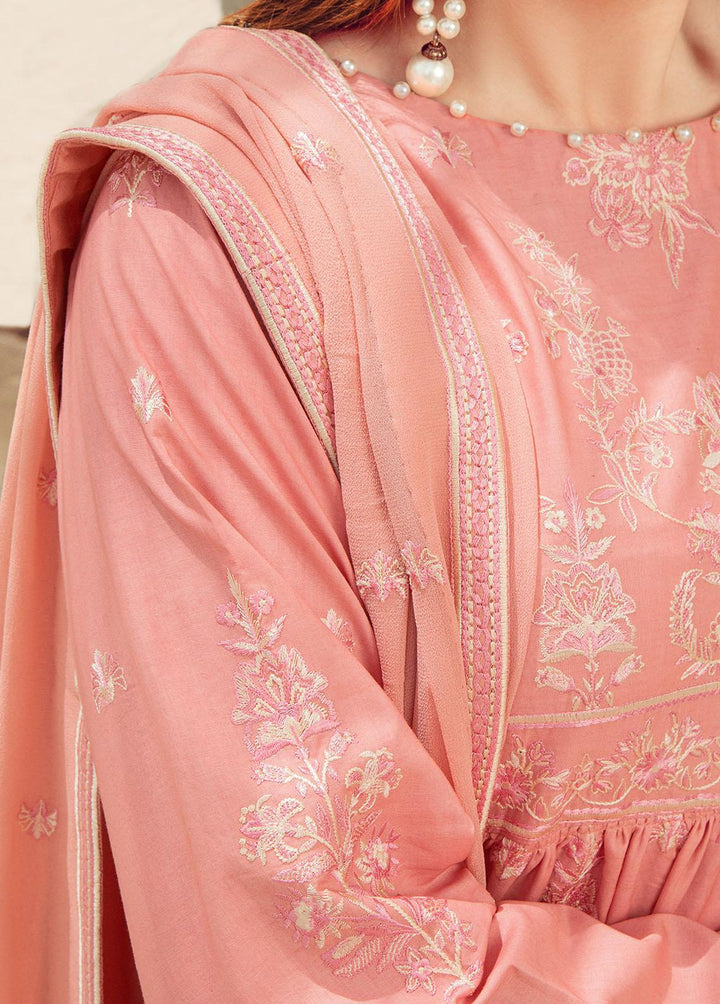 Mah-Pari By Surmai Embroidered Lawn Suits Unstitched 3 Piece SUR21M 02 Zahri - Summer Collection