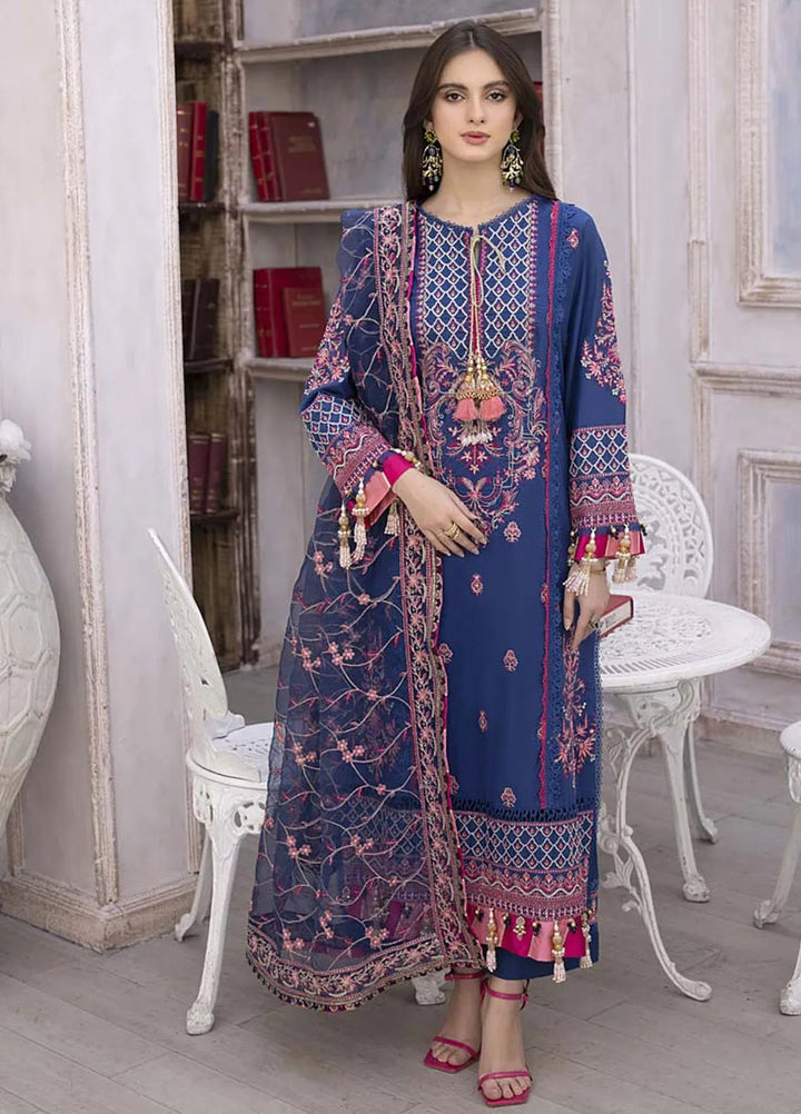 Maham Sultan Pret Embroidered Lawn 3 Piece Suit Zebaish