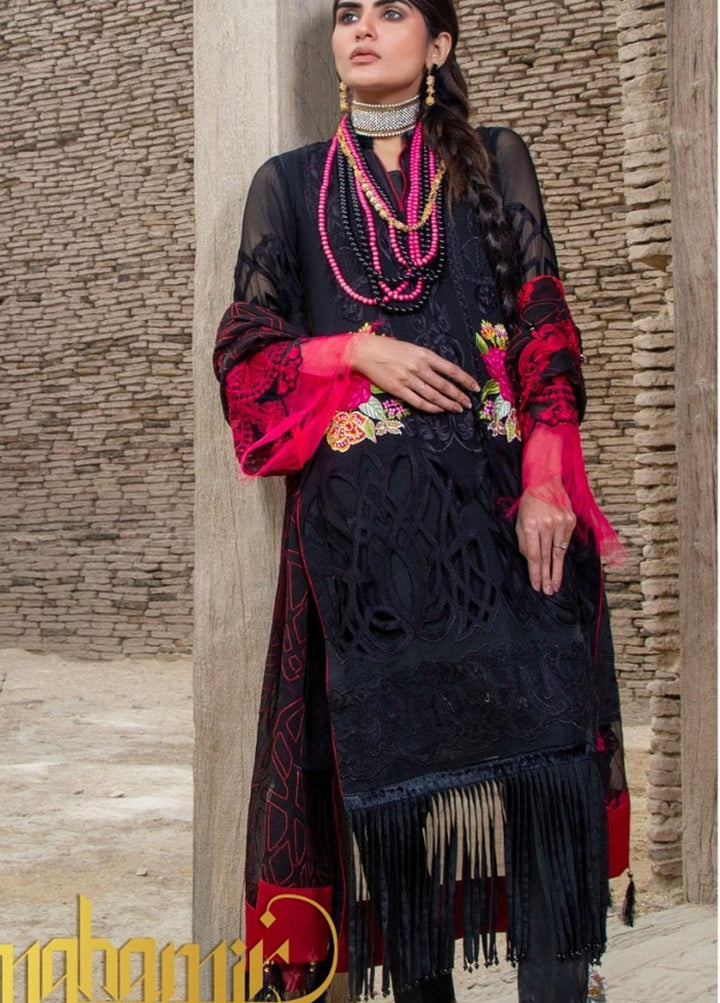 Mahamir by Tajnoor Embroidered Lawn Suits Unstitched 3 Piece TN21M D-01 - Spring / Summer Collection