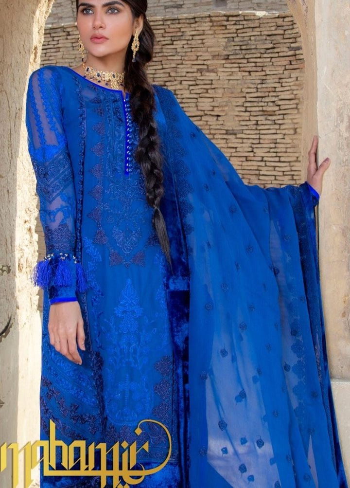 Mahamir by Tajnoor Embroidered Lawn Suits Unstitched 3 Piece TN21M D-02 - Spring / Summer Collection