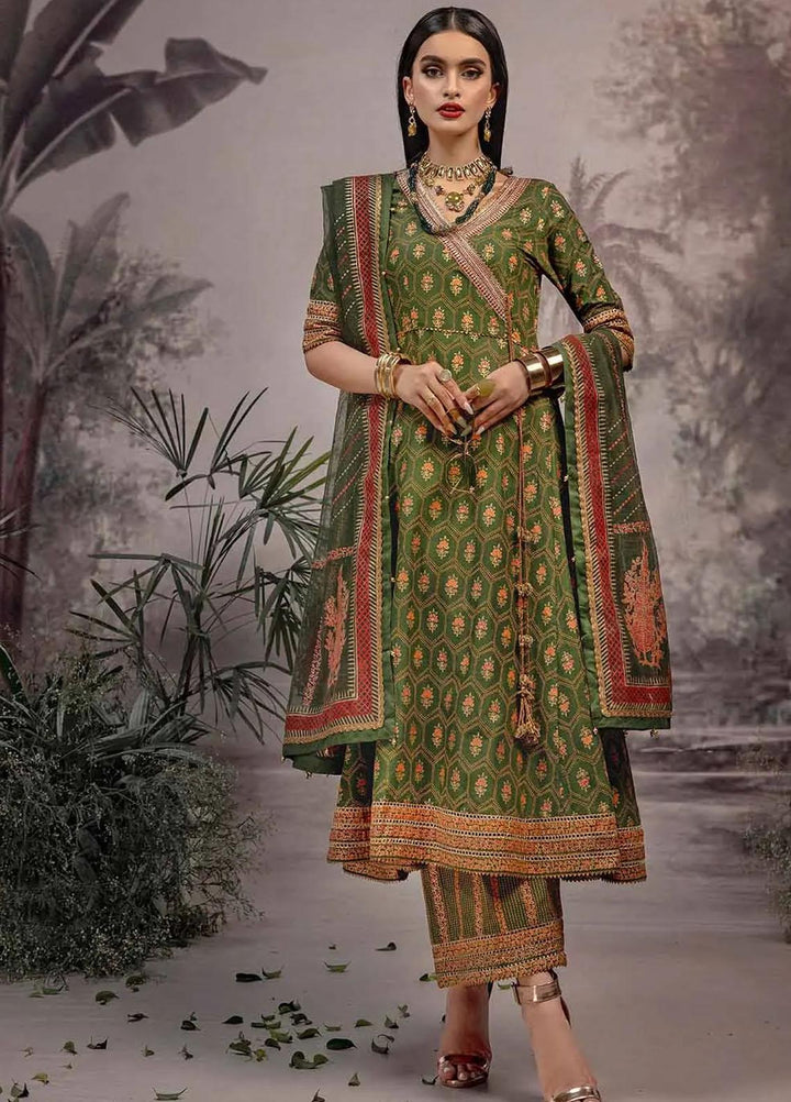 Maharani Muse By Gul Ahmed Embroidered Lawn Suits Unstitched 3 Piece GA23MM CN-32022 - Festive Collection