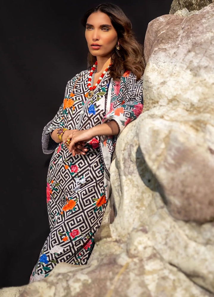Mahay by Sana Safinaz Embroidered Lawn Suits Unstitched 2 Piece SS24MH 13A - Spring Summer Collection