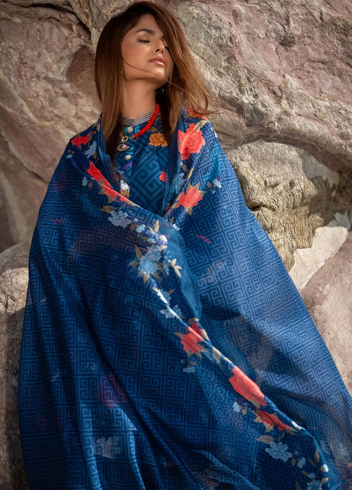 Mahay by Sana Safinaz Embroidered Lawn Suits Unstitched 2 Piece SS24MH 13B - Spring Summer Collection