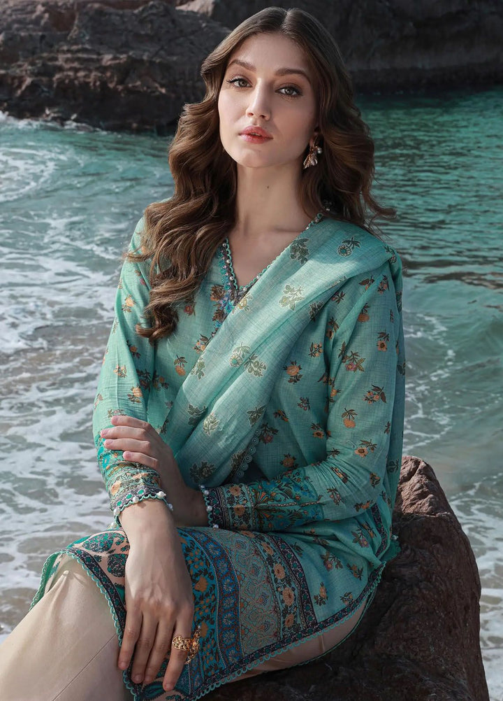 Mahay by Sana Safinaz Embroidered Lawn Suits Unstitched 2 Piece SS24MH 17B - Spring Summer Collection