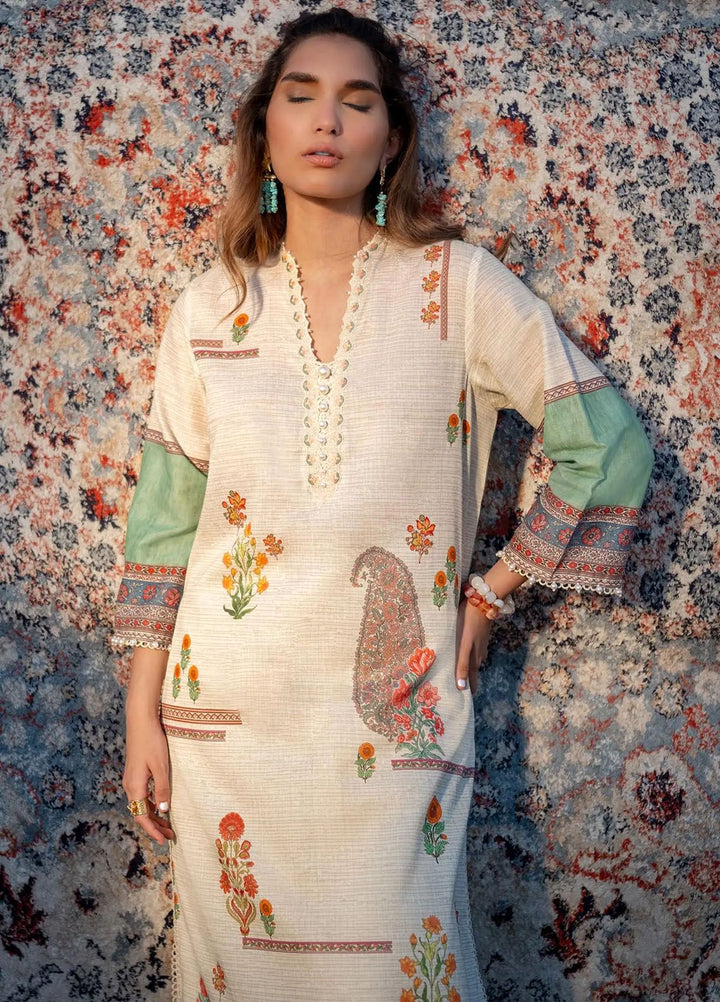 Mahay by Sana Safinaz Embroidered Lawn Suits Unstitched 2 Piece SS24MH 22A - Spring Summer Collection