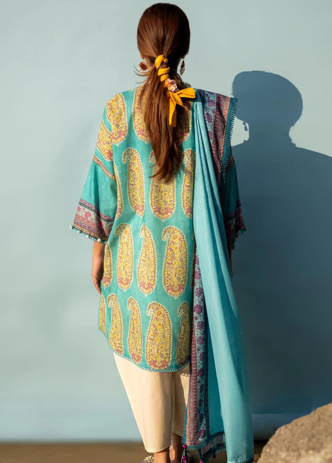 Mahay by Sana Safinaz Embroidered Lawn Suits Unstitched 2 Piece SS24MH 22B - Spring Summer Collection