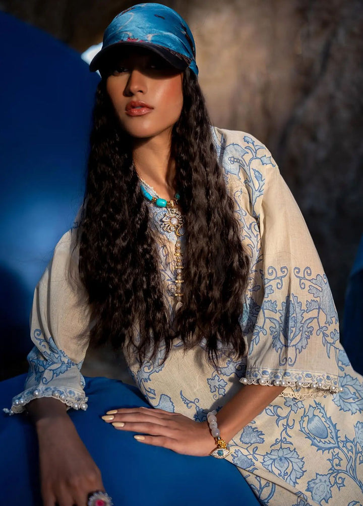 Mahay by Sana Safinaz Embroidered Lawn Suits Unstitched 2 Piece SS24MH 25B - Spring Summer Collection