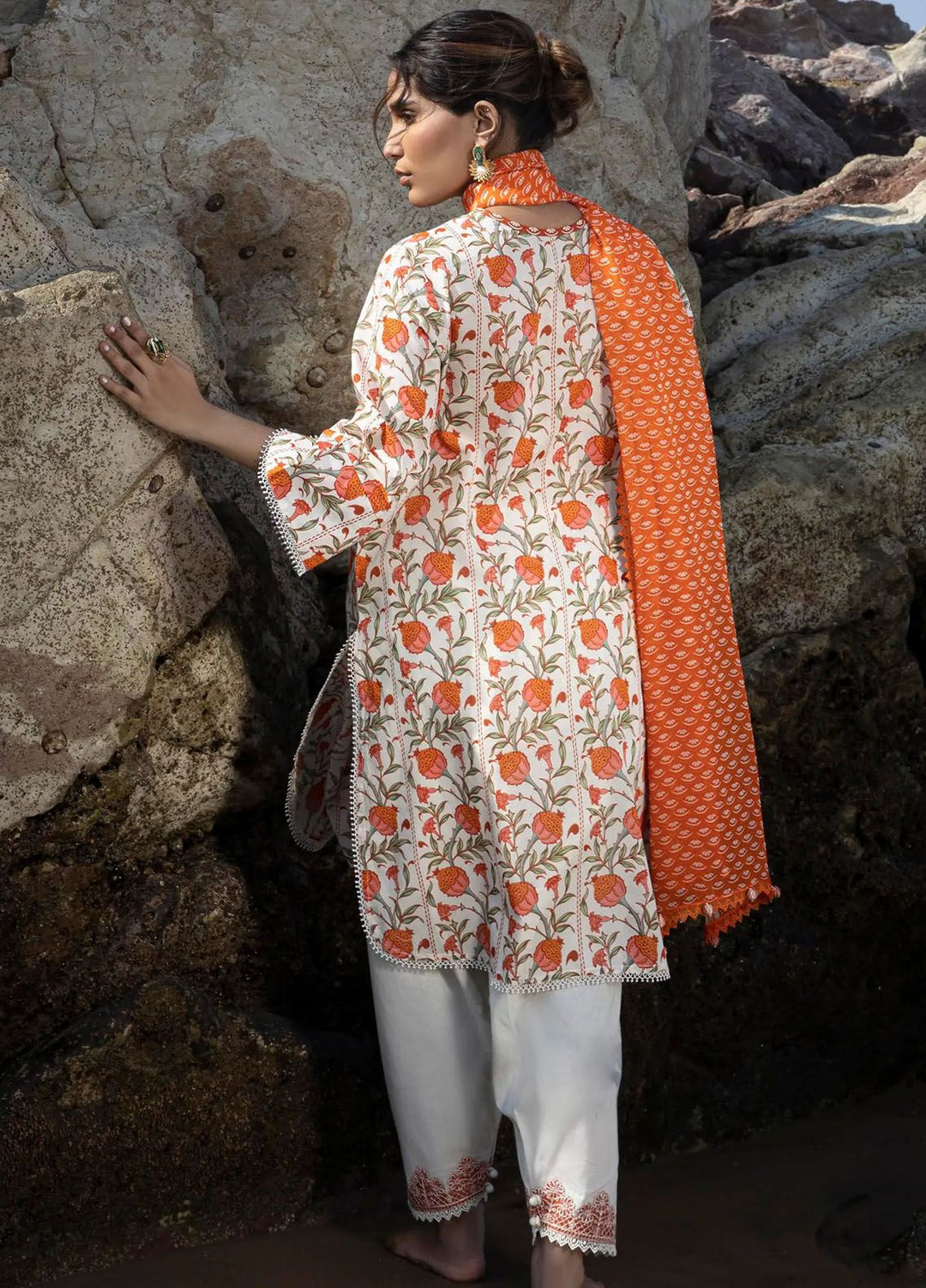 Mahay by Sana Safinaz Embroidered Lawn Suits Unstitched 2 Piece SS24MH 2B - Spring Summer Collection