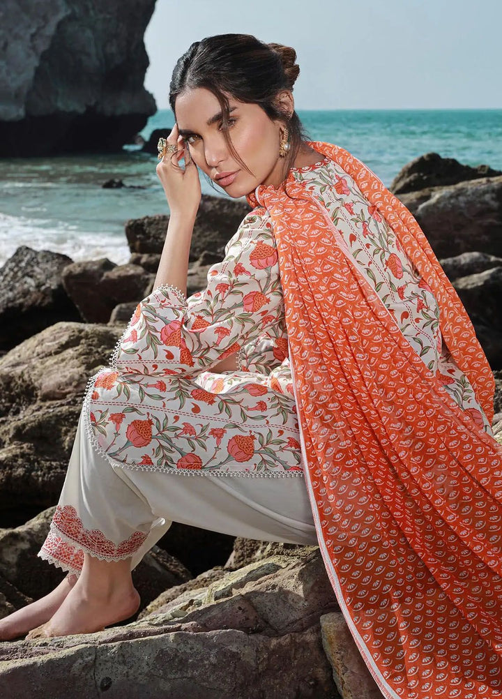 Mahay by Sana Safinaz Embroidered Lawn Suits Unstitched 2 Piece SS24MH 2B - Spring Summer Collection