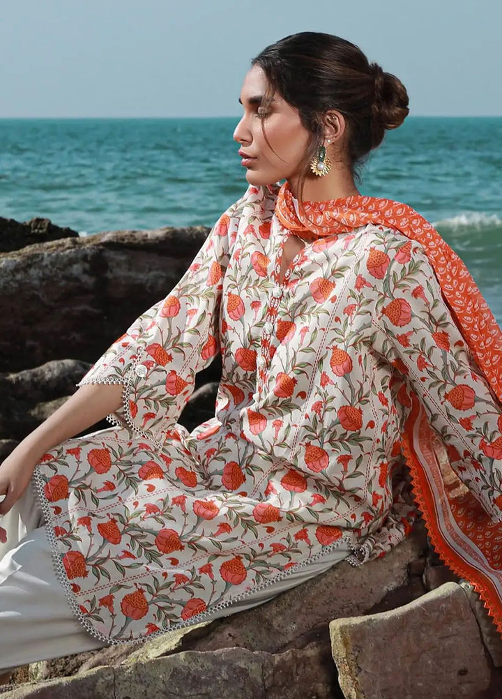 Mahay by Sana Safinaz Embroidered Lawn Suits Unstitched 2 Piece SS24MH 2B - Spring Summer Collection
