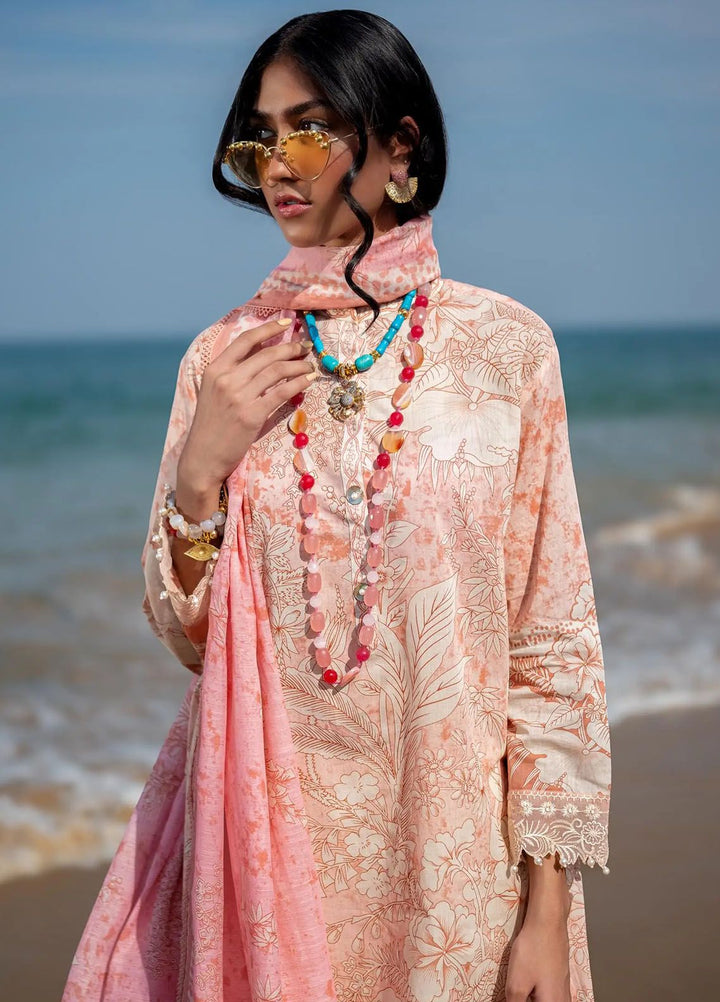 Mahay by Sana Safinaz Embroidered Lawn Suits Unstitched 2 Piece SS24MH 9B - Spring Summer Collection