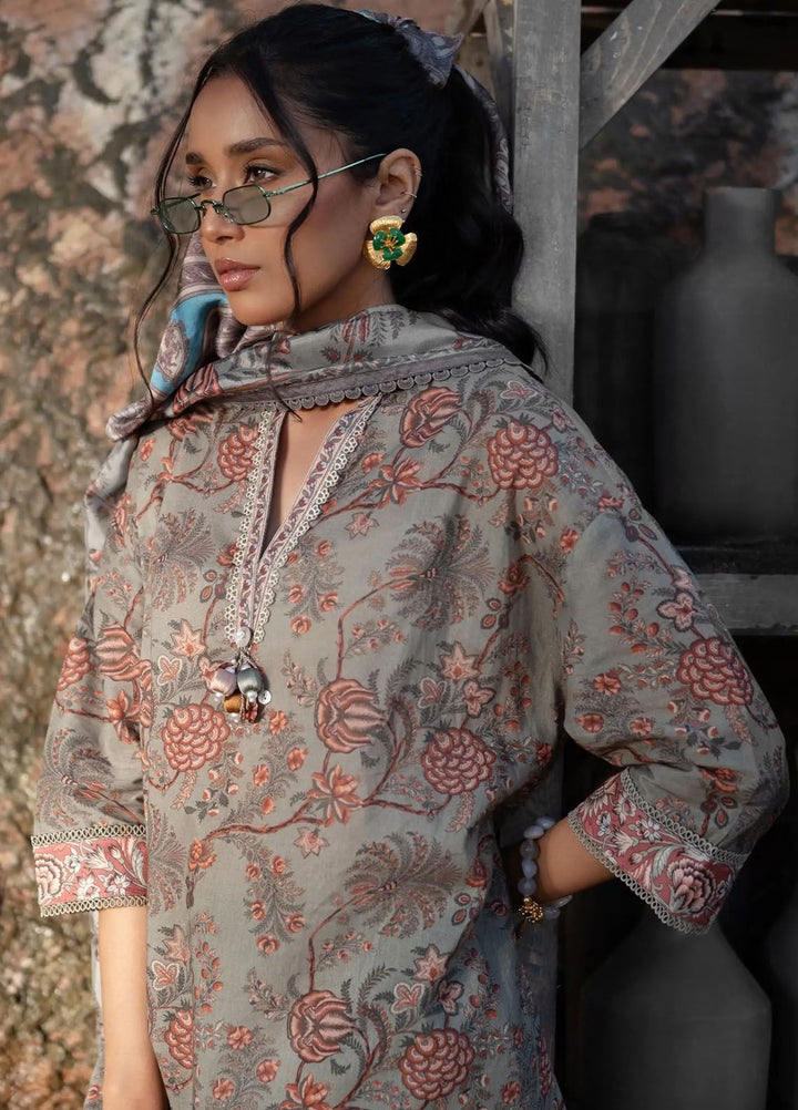 Mahay by Sana Safinaz Embroidered Lawn Suits Unstitched 3 Piece SS24MH 16A - Spring Summer Collection