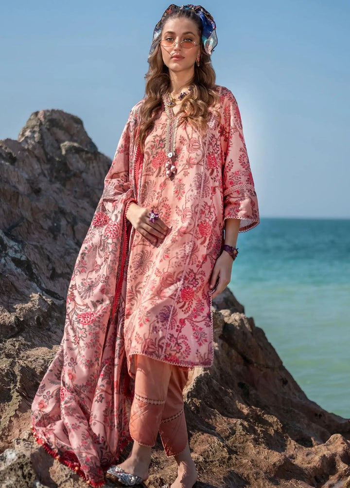 Mahay by Sana Safinaz Embroidered Lawn Suits Unstitched 3 Piece SS24MH 16B - Spring Summer Collection