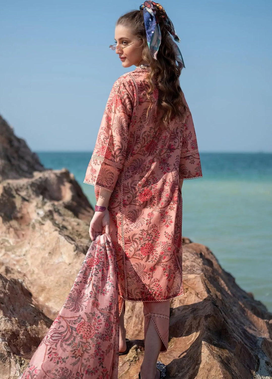 Mahay by Sana Safinaz Embroidered Lawn Suits Unstitched 3 Piece SS24MH 16B - Spring Summer Collection