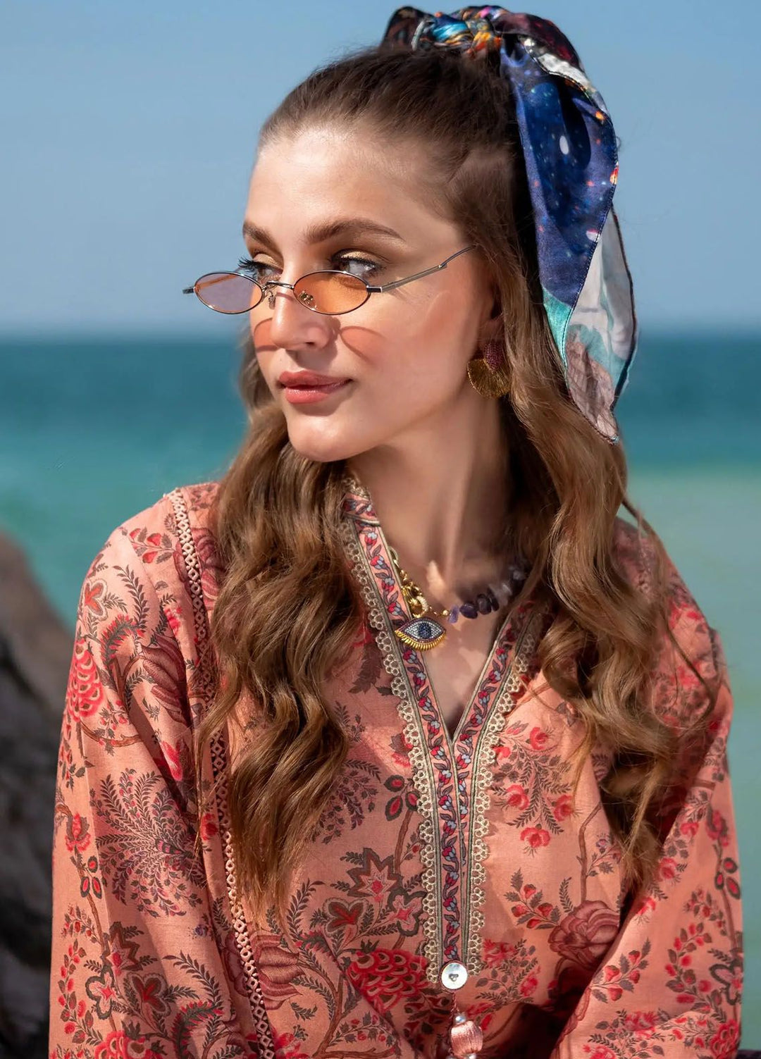 Mahay by Sana Safinaz Embroidered Lawn Suits Unstitched 3 Piece SS24MH 16B - Spring Summer Collection