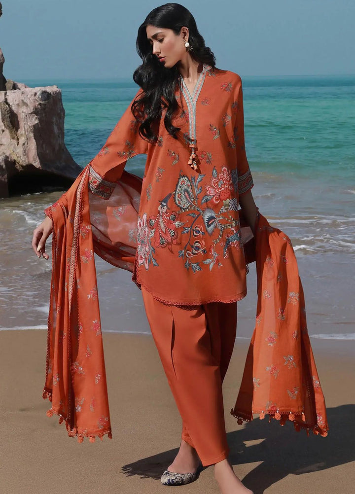 Mahay by Sana Safinaz Embroidered Lawn Suits Unstitched 3 Piece SS24MH 20A - Spring Summer Collection