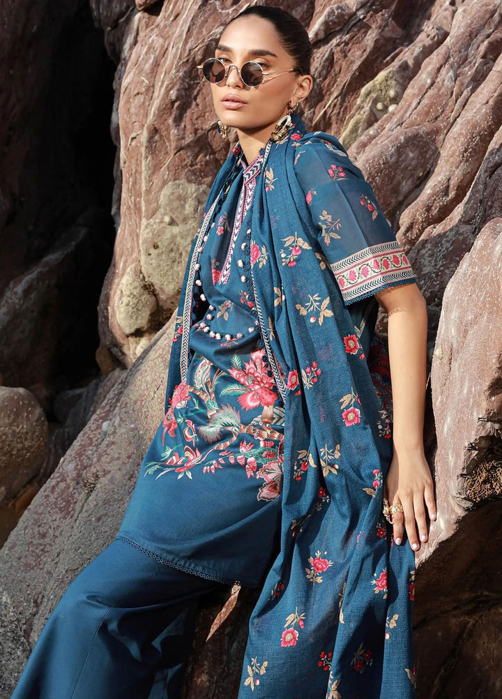 Mahay by Sana Safinaz Embroidered Lawn Suits Unstitched 3 Piece SS24MH 20B - Spring Summer Collection