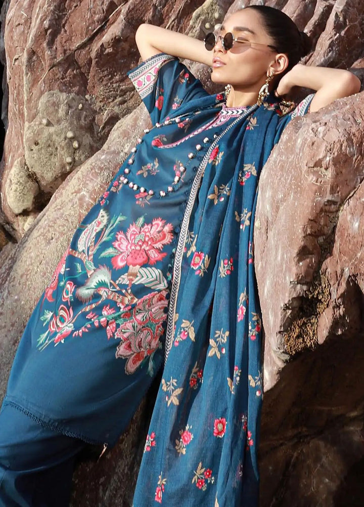 Mahay by Sana Safinaz Embroidered Lawn Suits Unstitched 3 Piece SS24MH 20B - Spring Summer Collection