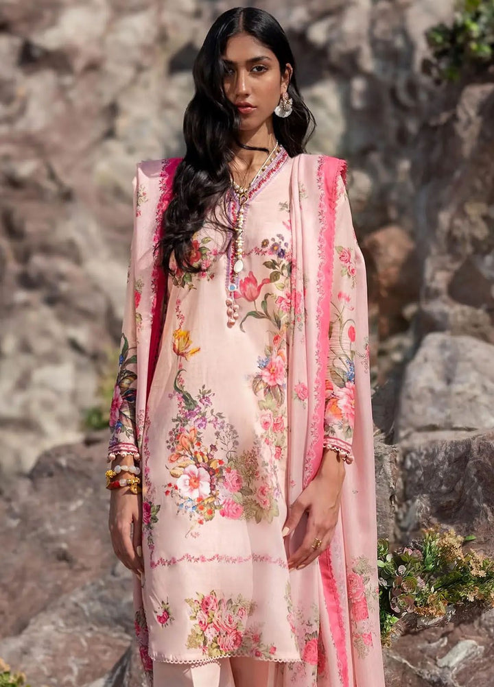 Mahay by Sana Safinaz Embroidered Lawn Suits Unstitched 3 Piece SS24MH 26A - Spring Summer Collection