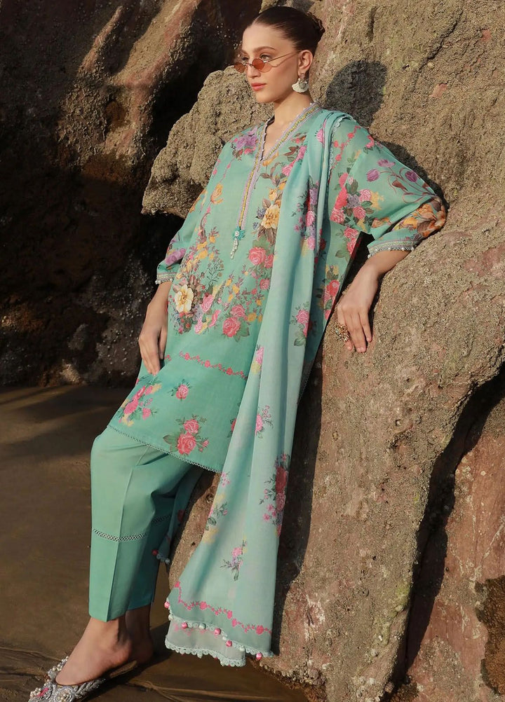 Mahay by Sana Safinaz Embroidered Lawn Suits Unstitched 3 Piece SS24MH 26B - Spring Summer Collection