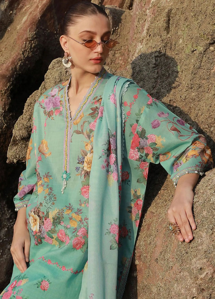 Mahay by Sana Safinaz Embroidered Lawn Suits Unstitched 3 Piece SS24MH 26B - Spring Summer Collection