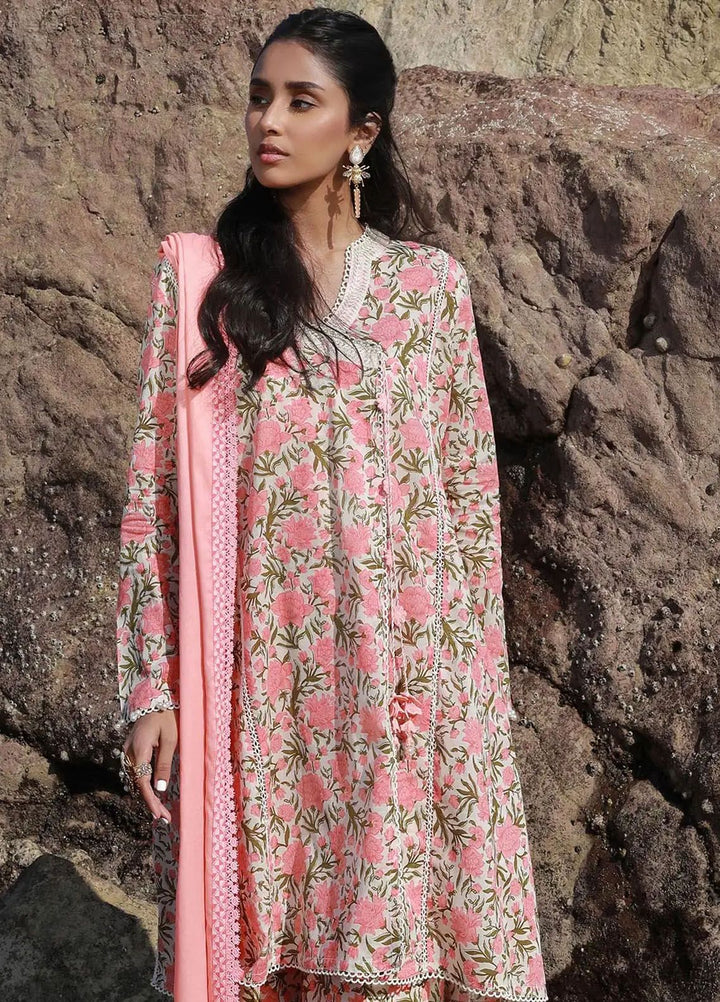 Mahay by Sana Safinaz Embroidered Lawn Suits Unstitched 3 Piece SS24MH 4B - Spring Summer Collection