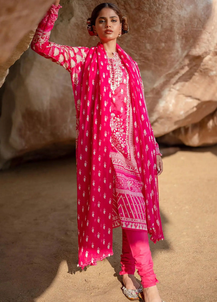 Mahay by Sana Safinaz Embroidered Lawn Suits Unstitched 3 Piece SS24MH 5A - Spring Summer Collection