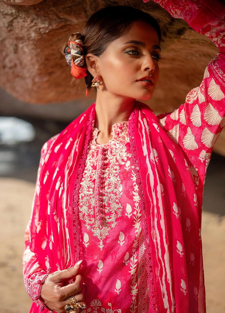 Mahay by Sana Safinaz Embroidered Lawn Suits Unstitched 3 Piece SS24MH 5A - Spring Summer Collection