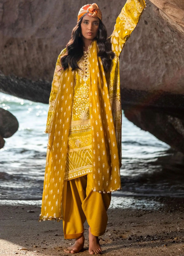 Mahay by Sana Safinaz Embroidered Lawn Suits Unstitched 3 Piece SS24MH 5B - Spring Summer Collection