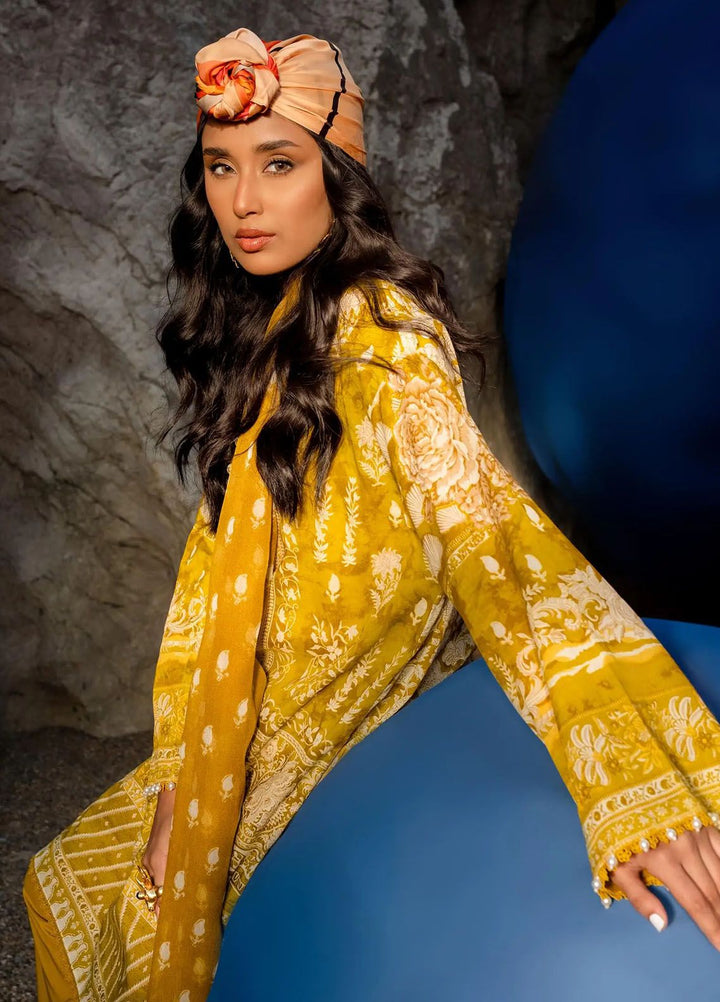 Mahay by Sana Safinaz Embroidered Lawn Suits Unstitched 3 Piece SS24MH 5B - Spring Summer Collection
