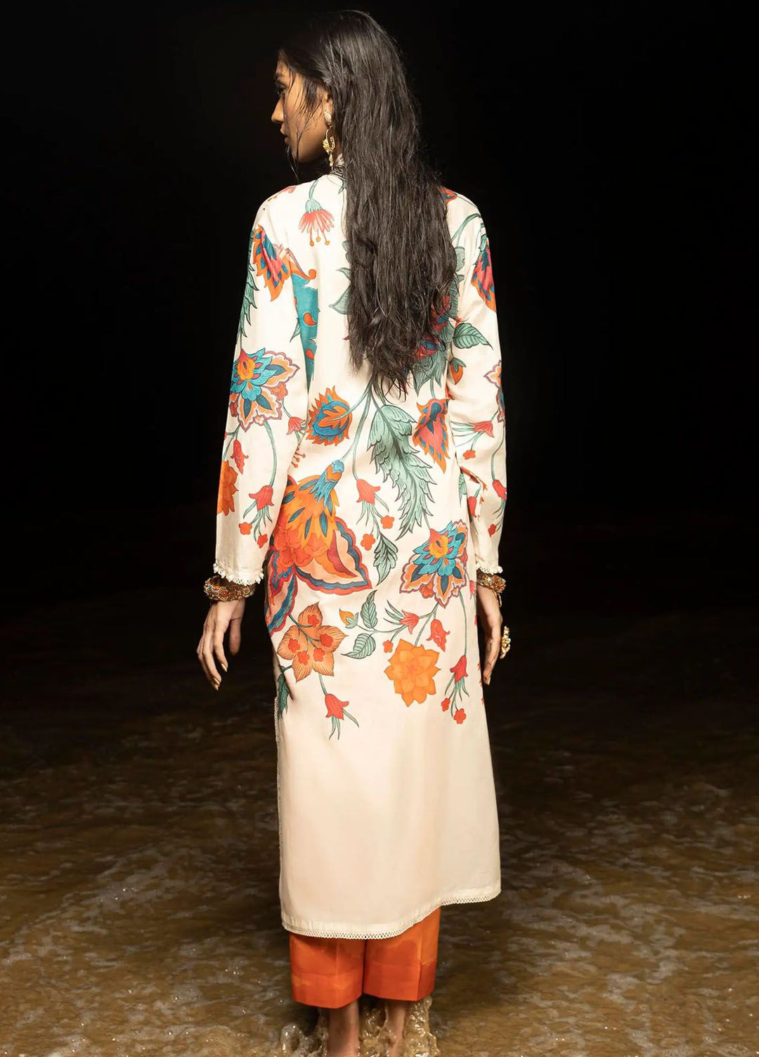 Mahay by Sana Safinaz Printed Lawn Suits Unstitched 2 Piece SS24MH 11B - Spring Summer Collection