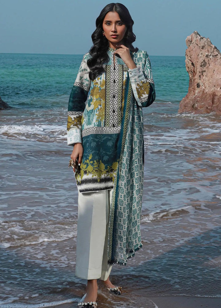 Mahay by Sana Safinaz Printed Lawn Suits Unstitched 2 Piece SS24MH 15A - Spring Summer Collection