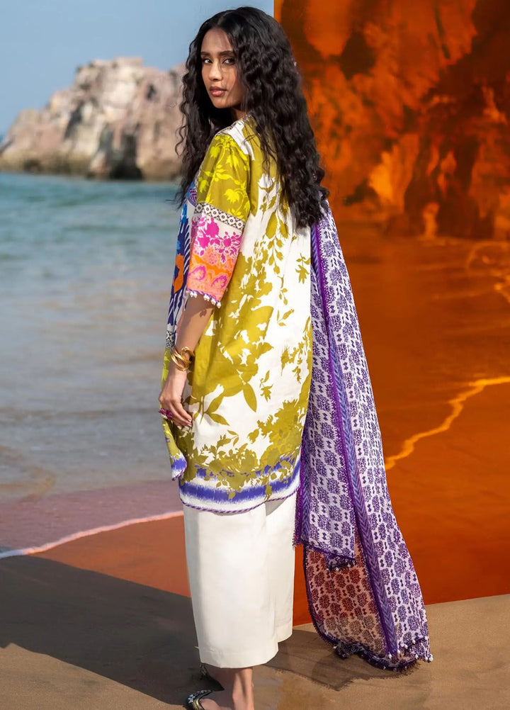 Mahay by Sana Safinaz Printed Lawn Suits Unstitched 2 Piece SS24MH 15B - Spring Summer Collection