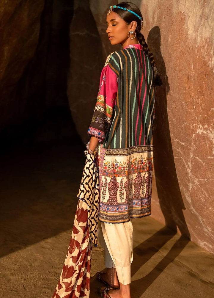 Mahay by Sana Safinaz Printed Lawn Suits Unstitched 2 Piece SS24MH 27A - Spring Summer Collection