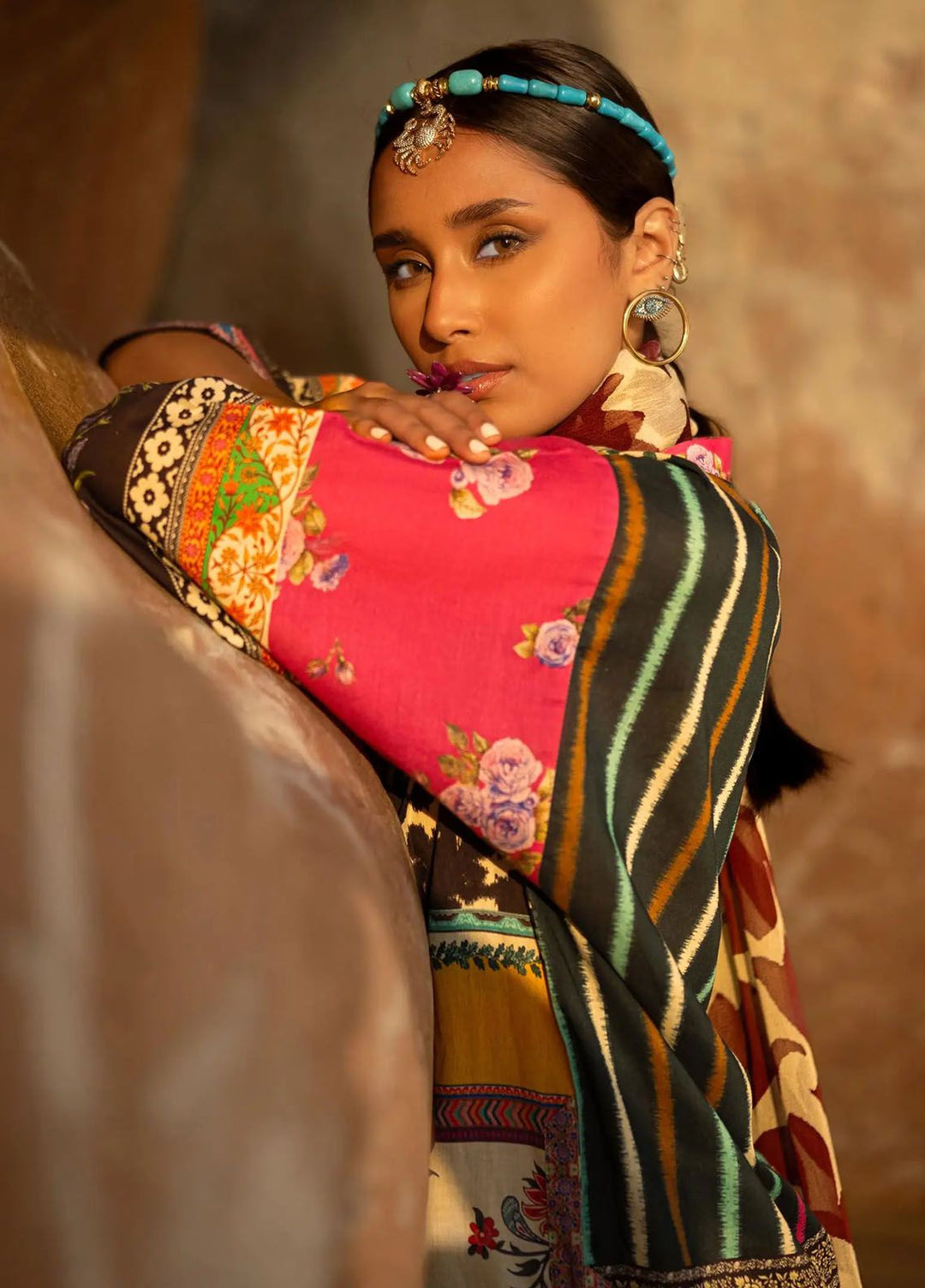 Mahay by Sana Safinaz Printed Lawn Suits Unstitched 2 Piece SS24MH 27A - Spring Summer Collection