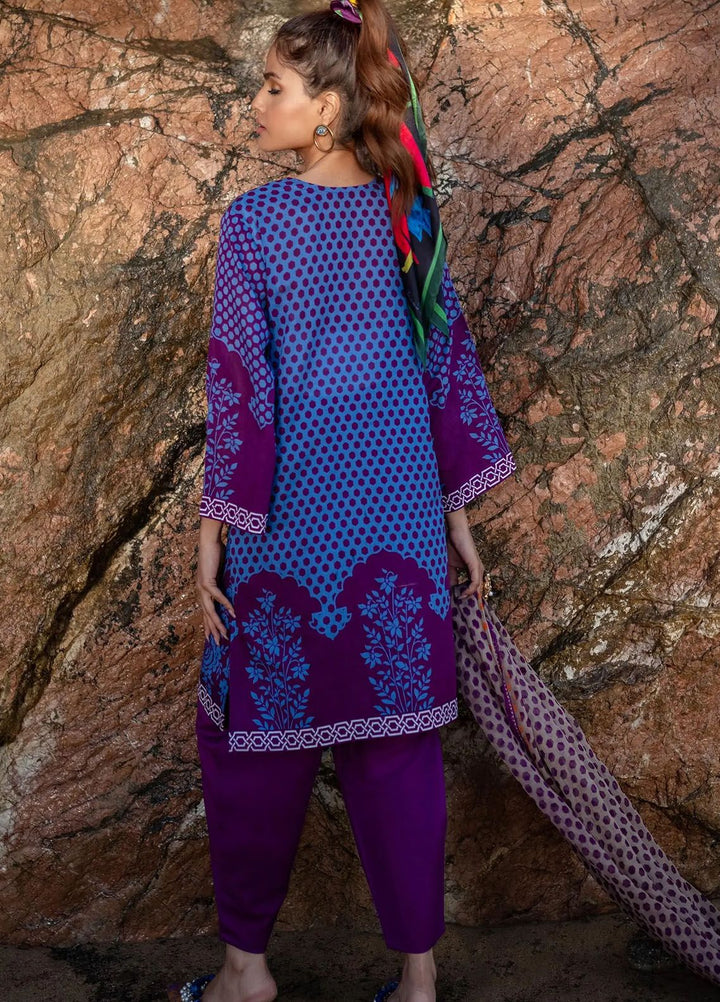 Mahay by Sana Safinaz Printed Lawn Suits Unstitched 3 Piece SS24MH 10B - Spring Summer Collection