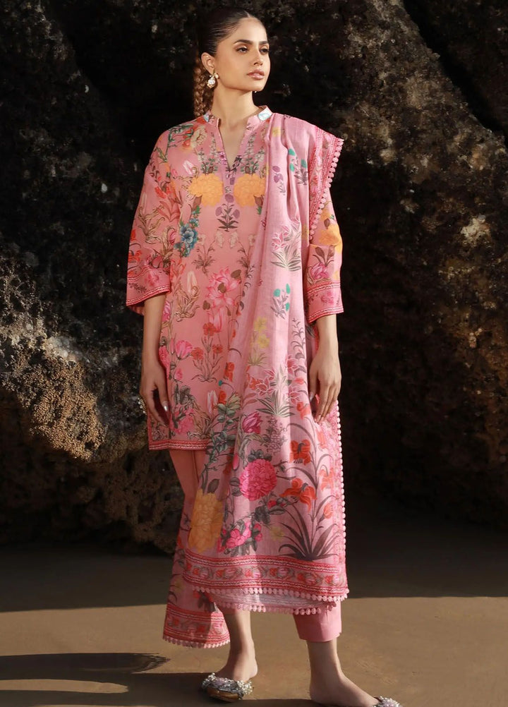 Mahay by Sana Safinaz Printed Lawn Suits Unstitched 3 Piece SS24MH 19A - Spring Summer Collection