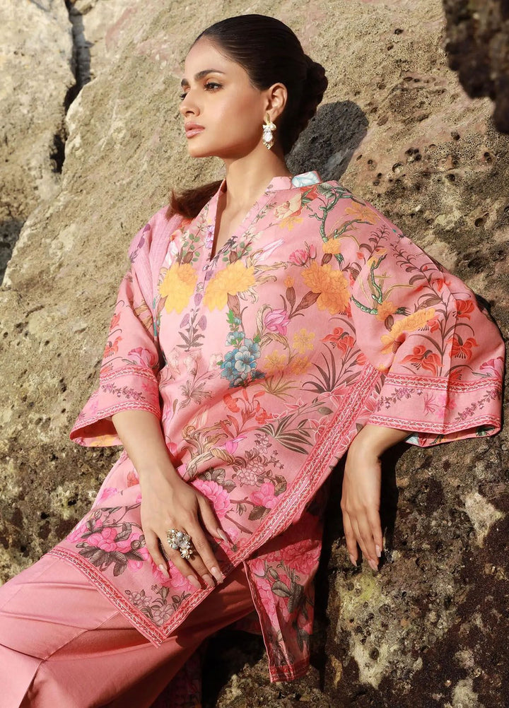 Mahay by Sana Safinaz Printed Lawn Suits Unstitched 3 Piece SS24MH 19A - Spring Summer Collection