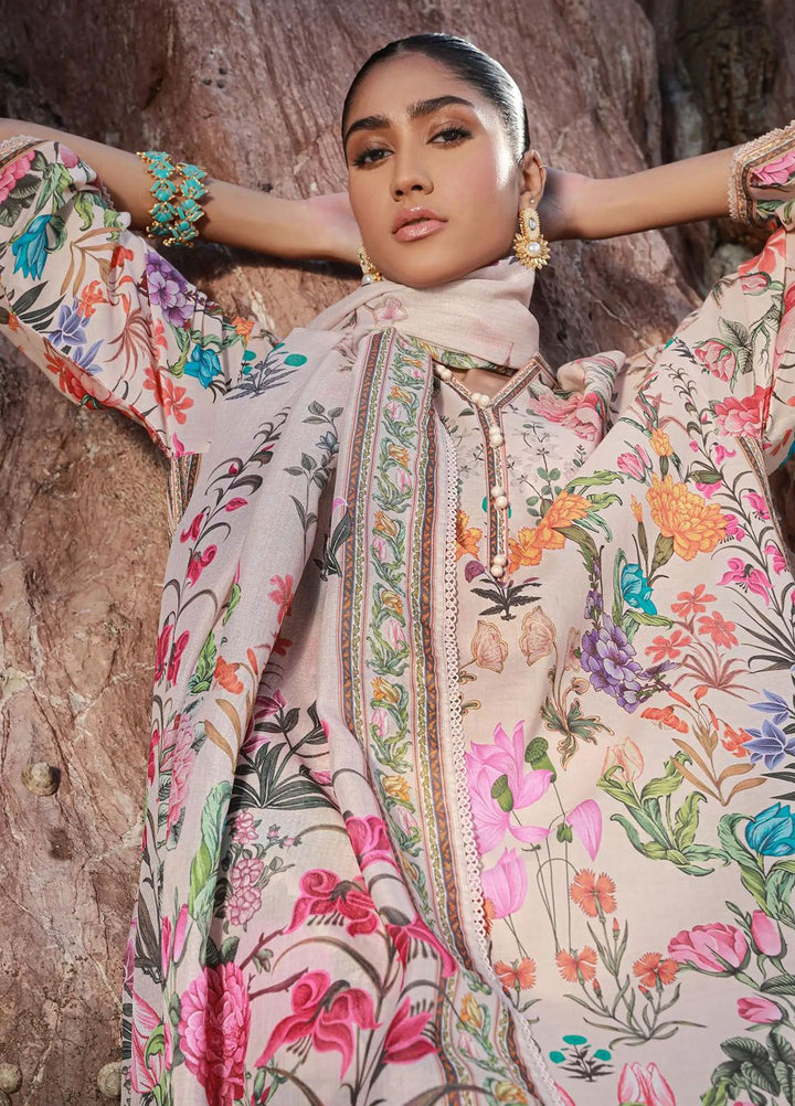 Mahay by Sana Safinaz Printed Lawn Suits Unstitched 3 Piece SS24MH 19B - Spring Summer Collection