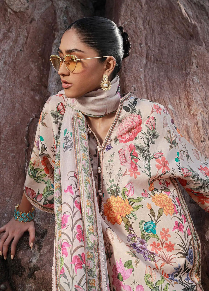 Mahay by Sana Safinaz Printed Lawn Suits Unstitched 3 Piece SS24MH 19B - Spring Summer Collection