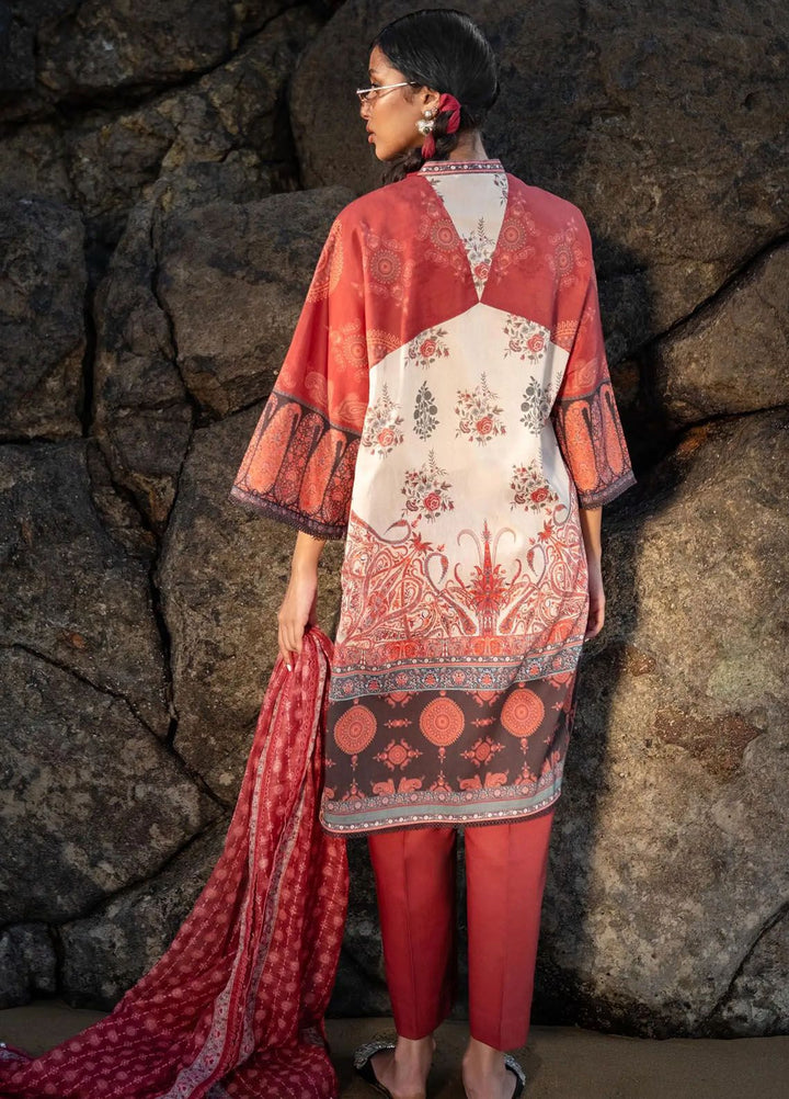 Mahay by Sana Safinaz Printed Lawn Suits Unstitched 3 Piece SS24MH 21A - Spring Summer Collection