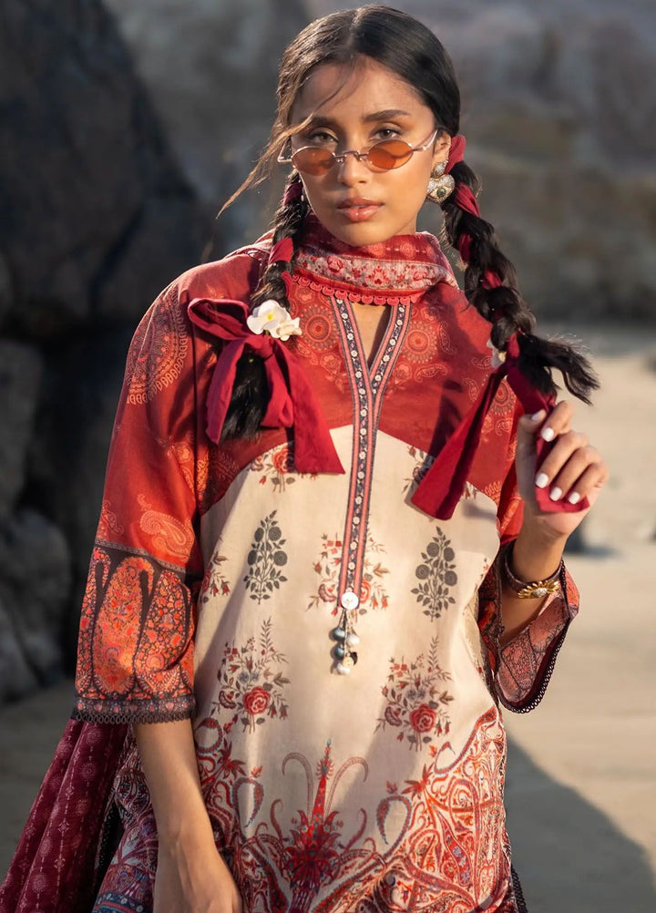 Mahay by Sana Safinaz Printed Lawn Suits Unstitched 3 Piece SS24MH 21A - Spring Summer Collection