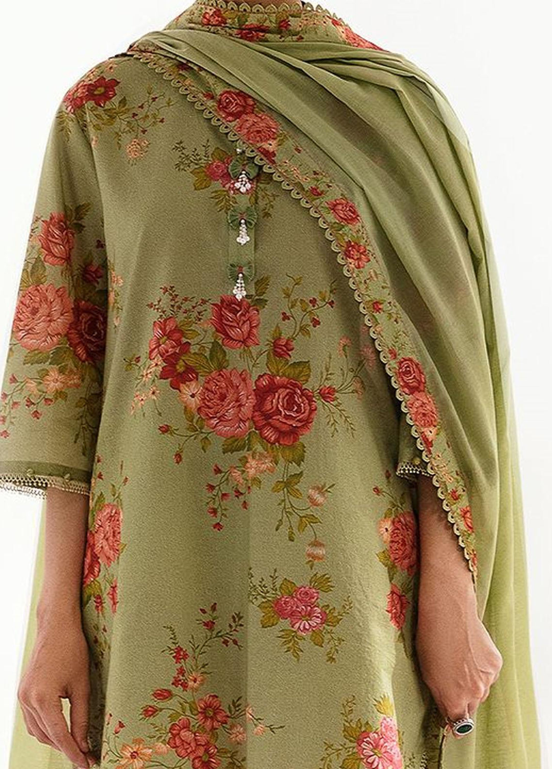 MAHAY by Sana Safinaz Printed Lawn Suits Unstitched 3 Piece SS23MH D-10A - Summer Collection
