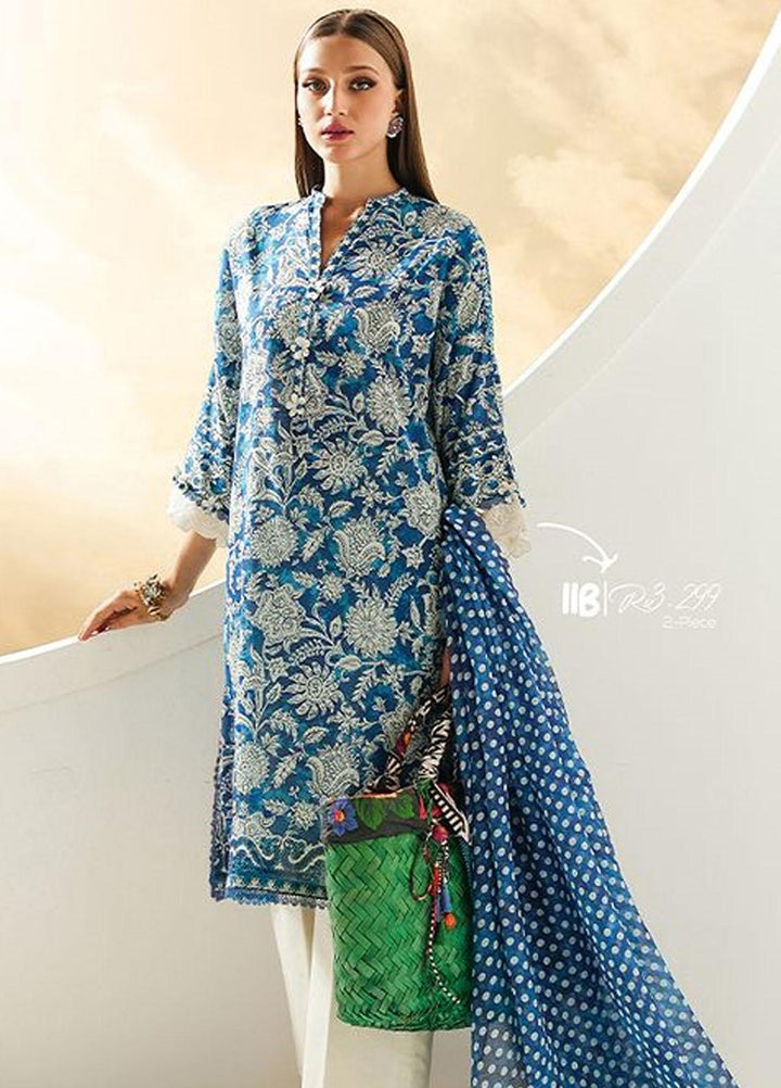 MAHAY by Sana Safinaz Embroidered Lawn Suits Unstitched 2 Piece SS23MH D-11B - Summer Collection