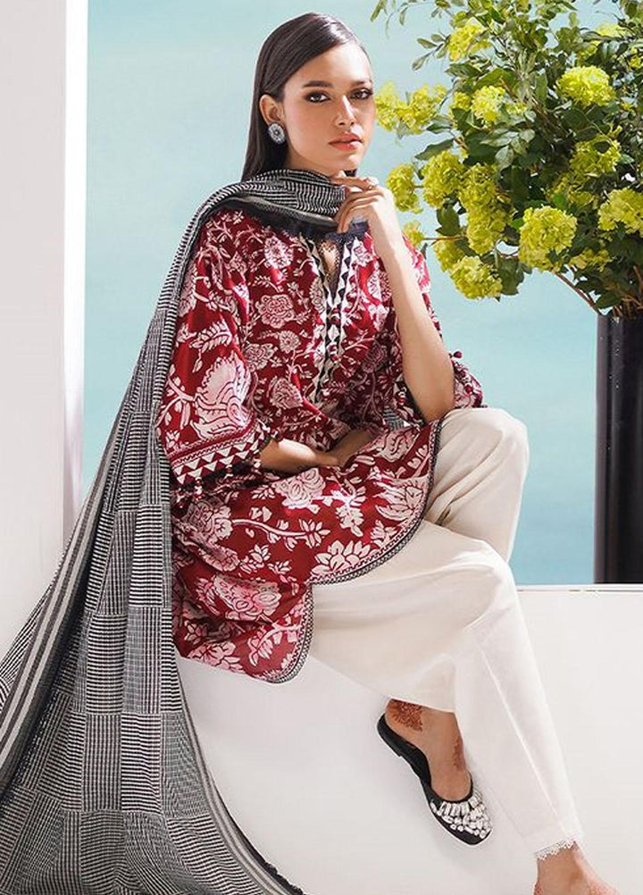 MAHAY by Sana Safinaz Embroidered Lawn Suits Unstitched 2 Piece SS23MH D-16A - Summer Collection