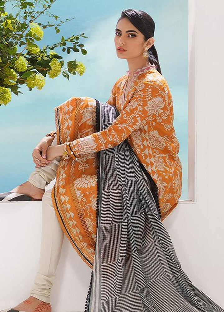 MAHAY by Sana Safinaz Embroidered Lawn Suits Unstitched 2 Piece SS23MH D-16B - Summer Collection