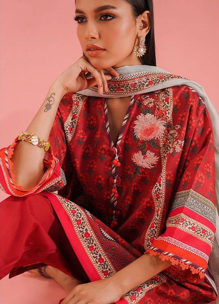 MAHAY by Sana Safinaz Embroidered Lawn Suits Unstitched 2 Piece SS23MH D-17A - Summer Collection