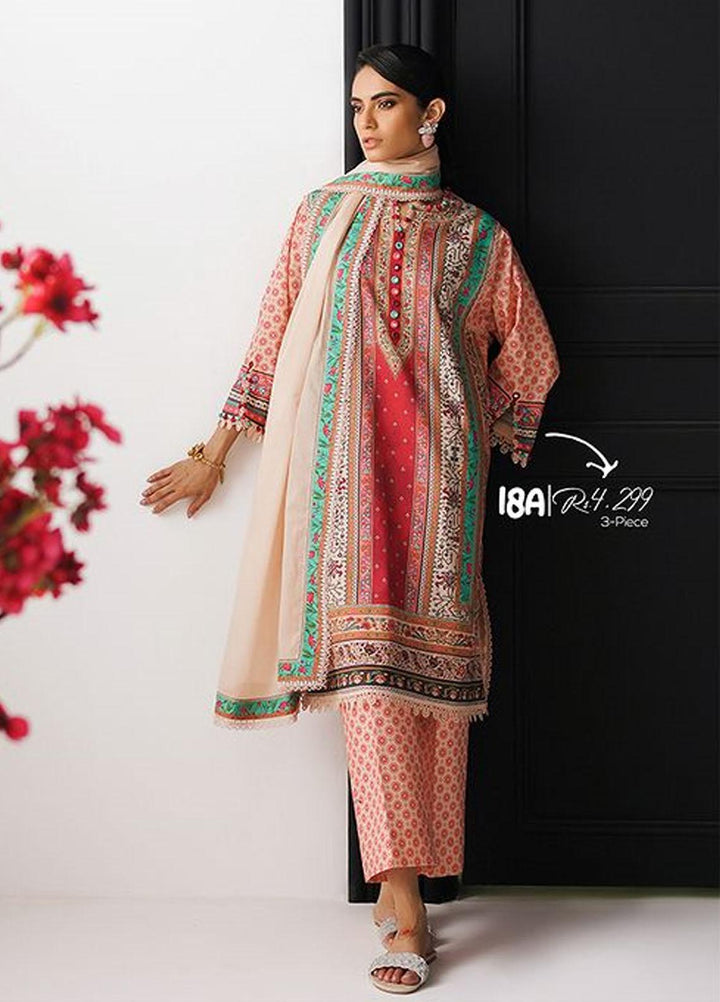 MAHAY by Sana Safinaz Printed Lawn Suits Unstitched 3 Piece SS23MH D-18A - Summer Collection